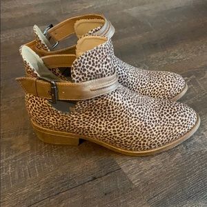 Leopard Booties
